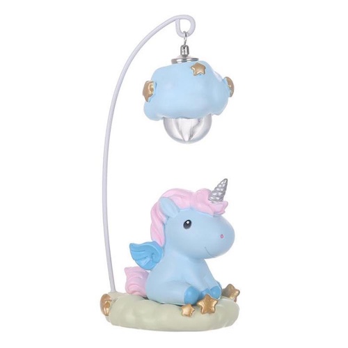 Hanging Unicorn Night Light - Blue