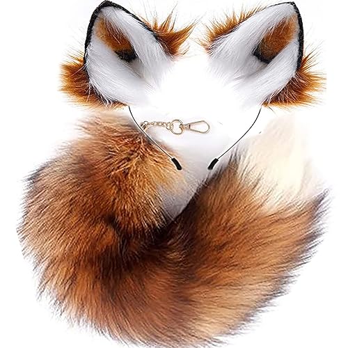 Fox Costume Fox Ears Therian Tail Set