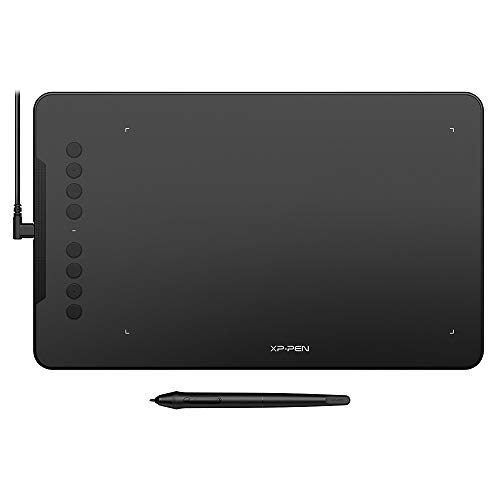 XP-Pen Deco01 Professional Graphic Drawing Tablet with 8192 levels Stylus and 8 Shortcut Keys - DECO 01