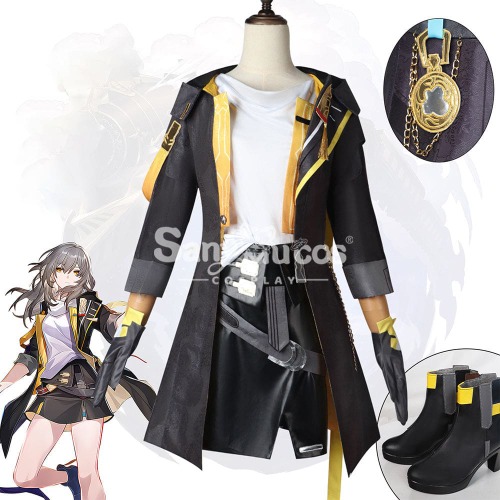 【In Stock】Game Honkai: Star Rail Cosplay Trailblazer Stelle Cosplay Costume - XXXL