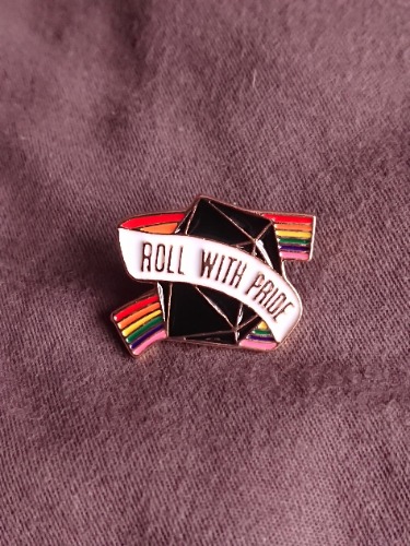 Pride Dice Pin