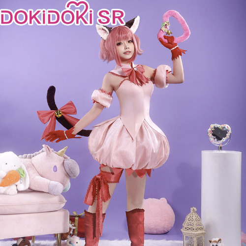DokiDoki-SR Anime Tokyo Mew Mew Cosplay Momomiya Ichigo Cosplay Costume | L-PRESALE