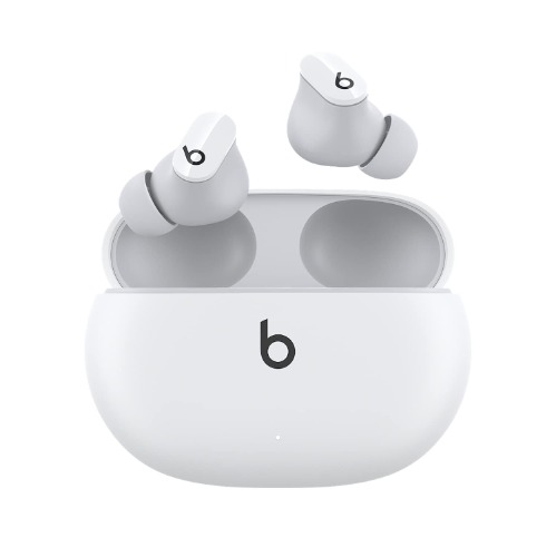 Beats Studio Buds - True Wireless Noise Cancelling Earbuds - Compatible with Apple & Android, Built-in Microphone, IPX4 Rating, Sweat Resistant Earphones, Class 1 Bluetooth Headphones - White - White