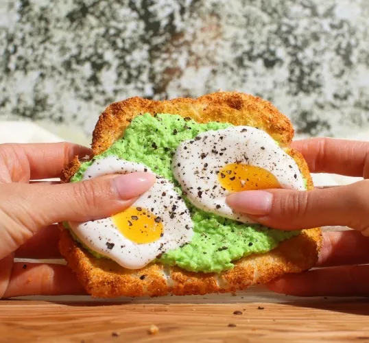 Avocado Toast & Egg | DIY Slime