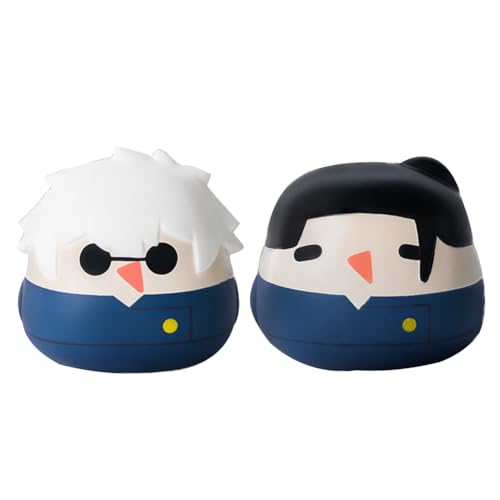 Jujutsu Stress Relief Toys JJK Squishys Stress Balls for Adults Kids, Satoru Geto Suguru Cosplay Toy,Resistance Fidget Anxiety Squeeze Ball Easter Gift,Party Favors(Balls-A-1) - Balls-A-1