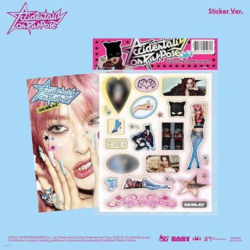 Red Velvet Seulgi 2nd Mini Album ACCIDENTALLY ON PURPOSE STICKER VER.