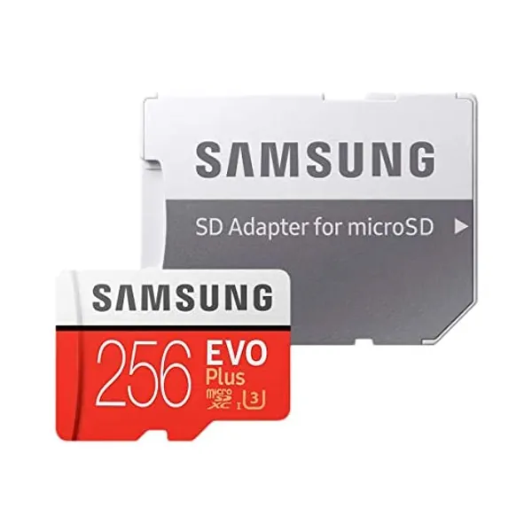 SAMSUNG 256GB EVO Plus MicroSDXC w/Ad                        