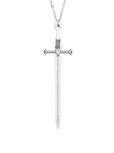 HAQUIL Sword Pendant Chain Necklace Jewelry Penndant Necklace for Men and Women Gift… - 3
