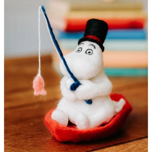Moominpappa Goes Fishing Needle Felting Kit - Crafty Kit Company | Default Title