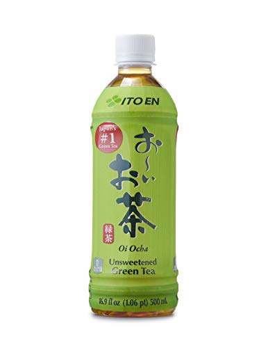 Ito En Oi Ocha Green Tea, Unsweetened, 16.9 Ounce Bottle - Green Tea - 16.9 Fl Oz (Pack of 1)