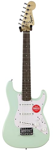 Fender Squier Mini Stratocaster with Laurel Fingerboard - Surf Green - Surf Green - Guitar