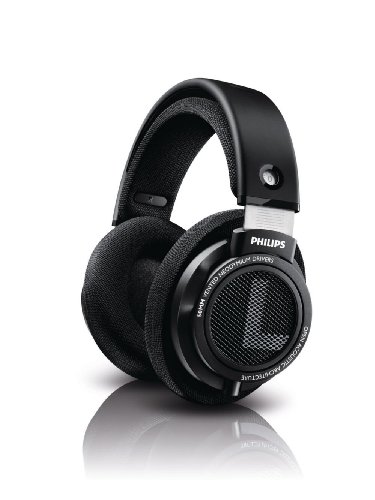 PHILIPS SHP9500 HiFi Precision Stereo Over-Ear Headphones (Black) - Performance Audio | SHP9500