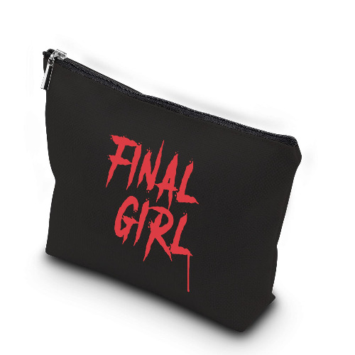 WCGXKO Horror Movie Horror TV Show Lover Gift Final Girl Novelty Zipper Pouch Makeup Bag (FINAL GIRL) … - FINAL GIRL
