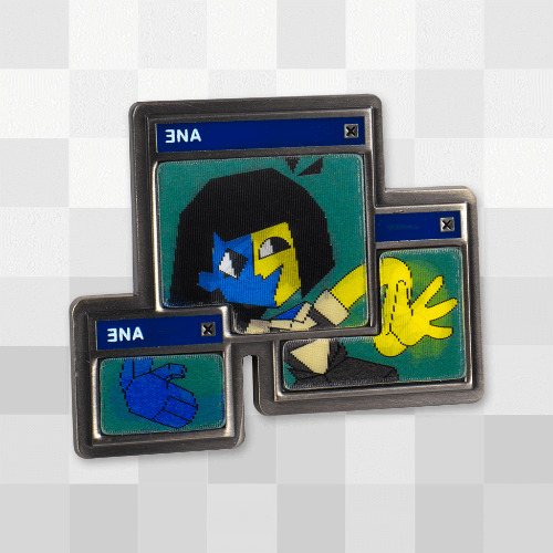 ENA Lenticular Pin | Default Title