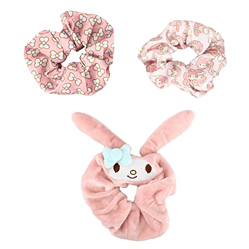Sanrio My Melody Scrunchy 3-Pack - My Melody