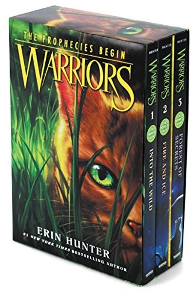 Warriors Box Set: Volumes 1 to 3: Into the Wild, Fire and Ice, Forest of Secrets (Warriors: The Prophecies Begin)