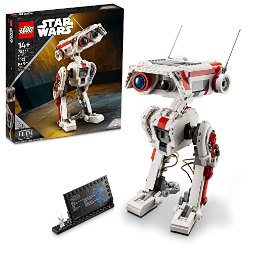 LEGO Star Wars BD-1 75335 Posable Droid Figure Model Building Kit, Room Decoration, Memorabilia Gift Idea for Teenagers from The Jedi: Survivor Video Game - Standard Packaging