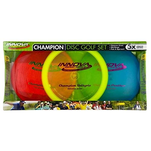 Innova Champion Disc Golf Set Â– Driver, Mid-Range & Putter, 150 Grams Each, Colors May Vary (3 Pack), Colors Vary, ICD-1