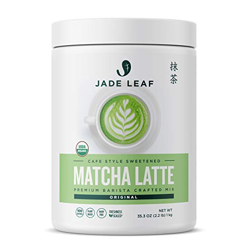 Jade Leaf Organic Matcha Latte Premium Barista Crafted Mix