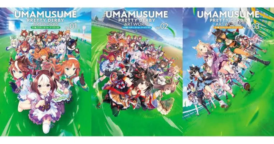 Umamusume Artbook Vol. 1-3