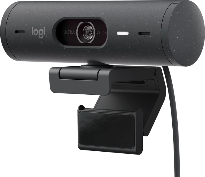 Logitech Brio 500 webkamera (grafitt)