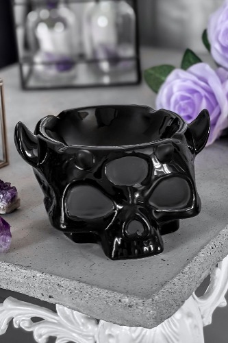 Ashmedai Ashtray | One Size / Black / 100% Porcelain