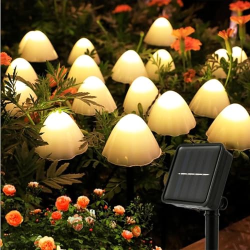 Mini Mushroom Solar Lights Outdoor Decoration
