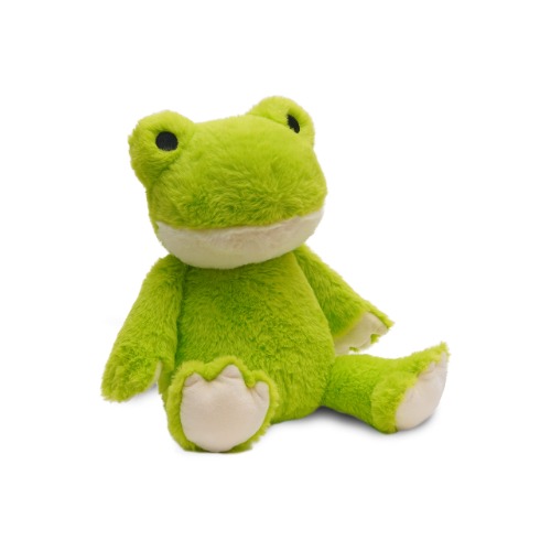 Avocatt Heatable Stuffed Frog Plush - 10 Inches Unscented Microwavable Frog Toy - Warmable Heating Pad - Warm and Hot Therapy for Cramps, Back, and Neck Pain Relief - Frog