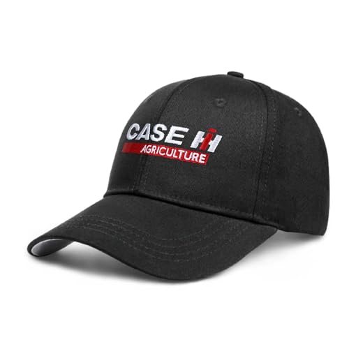 Embroidered Hat for Mens Womens Sun Hat Adjustable Outdoor Trucker Hat Hiphop Hat Cap Dad Hat - One Size - Black