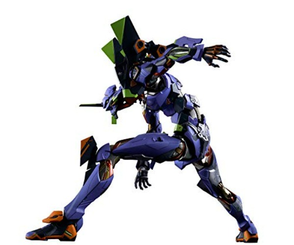 Bandai Tamashii Nations Metal Build Eva-01 Test Type "Neon Genesis Evangelion" Action Figure - Metalbuild Figure - Eva-01