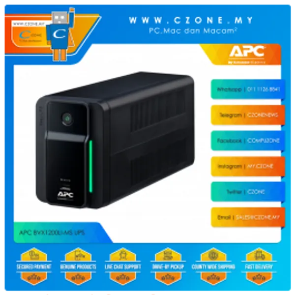 APC BVX1200LI-MS UPS