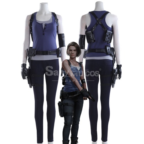 Game Resident Evil 3 Remake Cosplay Jill Valentine Cosplay Costume - L