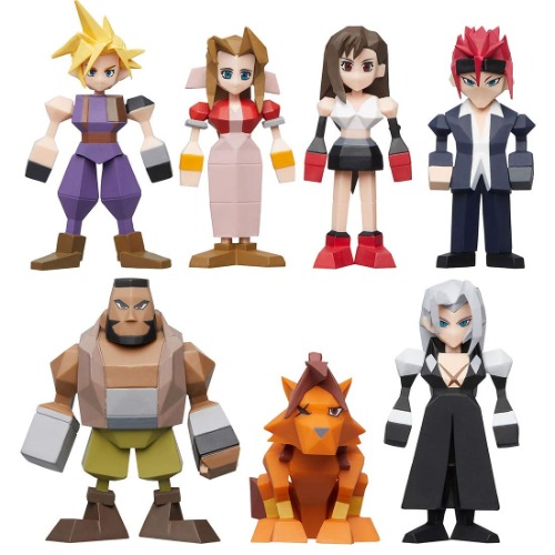 Final Fantasy VII Polygon Figure (Blind Box), Multiple Colors