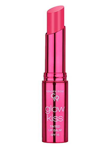 [Golden Rose] Glow Kiss Tinted Lip Balm - Berry Pink