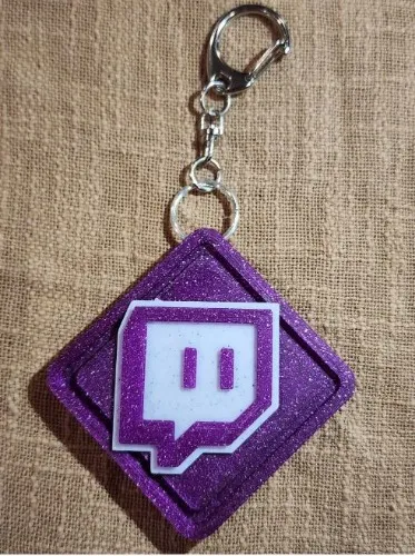 Dead by Daylight charm keychain