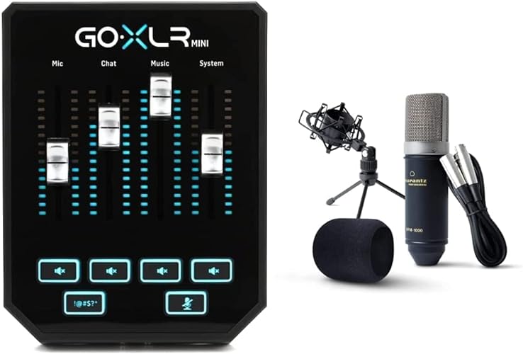 TC Helicon GoXLR MINI Online Broadcast Mixer With USB Audio