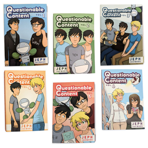 Questionable Content Book Combos! | ALL SIX!