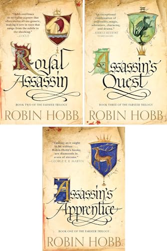 The Farseer Trilogy, Books 1-3. Assassin's Apprentice, Royal Assassin, Assassin's Quest