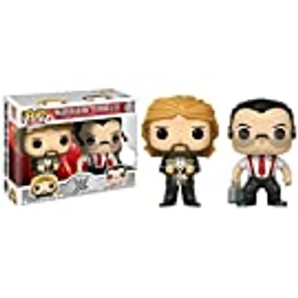 Funko POP! WWE Wrestling "Million Dollar Man" Ted Dibiase & I.R.S. (Irwin R. Schyster) Exclusive Vinyl Action Figure 2-Pack