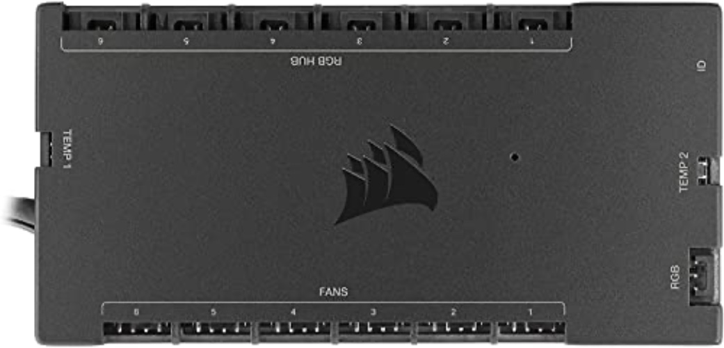 CORSAIR iCUE COMMANDER CORE XT, Digital Fan Speed and RGB Lighting Controller - COMMANDER CORE XT - Controller