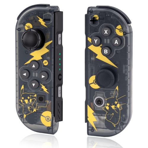 Pikachu Themed Switch Joy-Cons