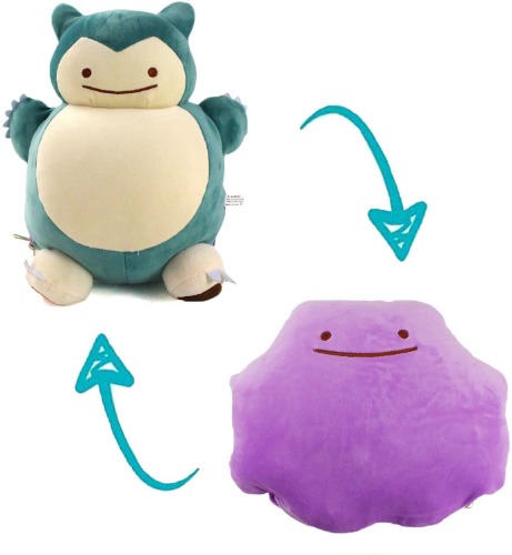 Reversable Snorlax/Ditto Plushie