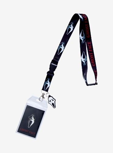 Scream Ghost Face Mask Lanyard