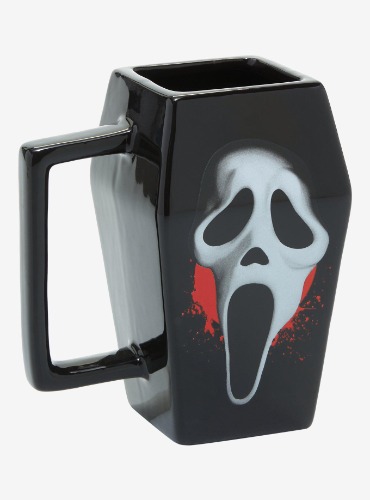 Scream Ghost Face Coffin Mug