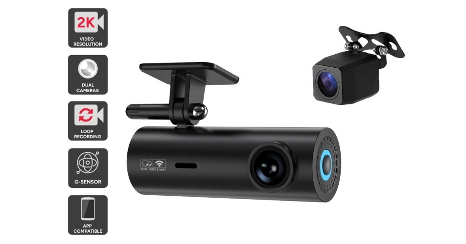 Car Dash Camera - Front and Rear