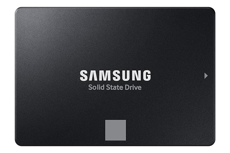 Samsung 870 EVO SATA III 2,5 Zoll SSD, 2 TB, 560 MB/s Lesen, 530 MB/s Schreiben, Interne SSD, Festplatte für schnelle Datenübertragung, MZ-77E2T0B/EU - Single - 2 TB
