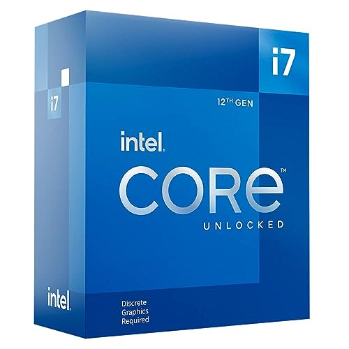 Intel Core i7-12700KF Gaming Desktop Processor 12 (8P+4E) Cores up to 5.0 GHz Unlocked LGA1700 600 Series Chipset 125W - i7-12700KF