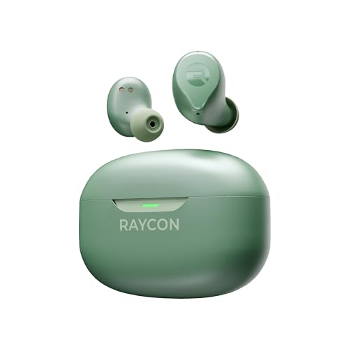 Raycon Everyday Earbuds (2024 Edition) - Bluetooth True Wireless in-Ear Buds with 32 Hours Playtime, Multpoint Technology, Extreme Comfort, and Active Noise Cancellation (Forrest Green) - Forrest Green