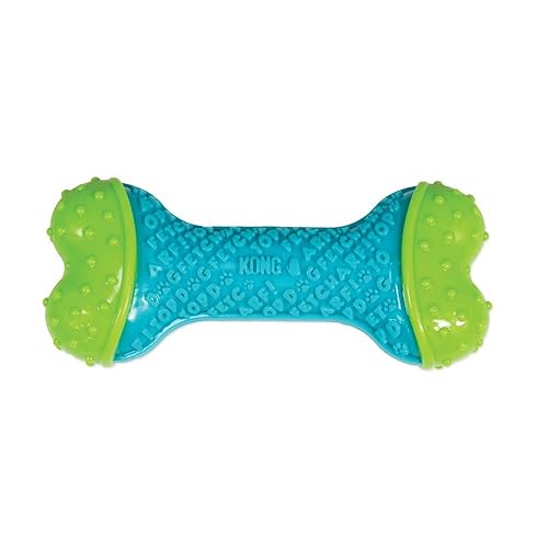 KONG - CoreStrength Bone - Long Lasting Dog Dental and Chew Toy - For Small/Medium Dogs - Small - Bone - Standard Packaging