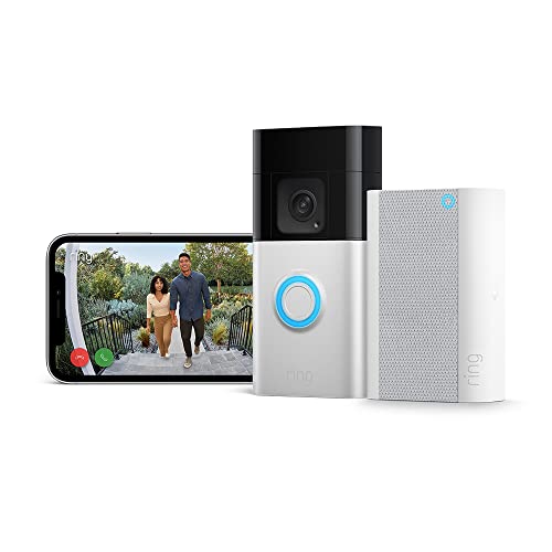 Ring Battery Video Doorbell Plus + Chime Pro